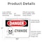 Signmission Cyanide Danger Sign, Plastic, 10in W x 7in L, 2PK OS-2PACK-DS-P-710-L-1112 - alternate 7
